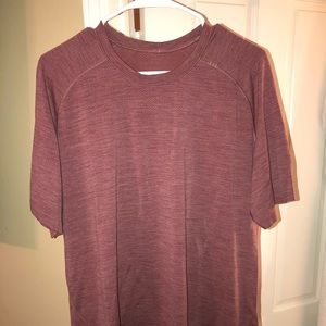 Lululemon short sleeve workout shirt XL